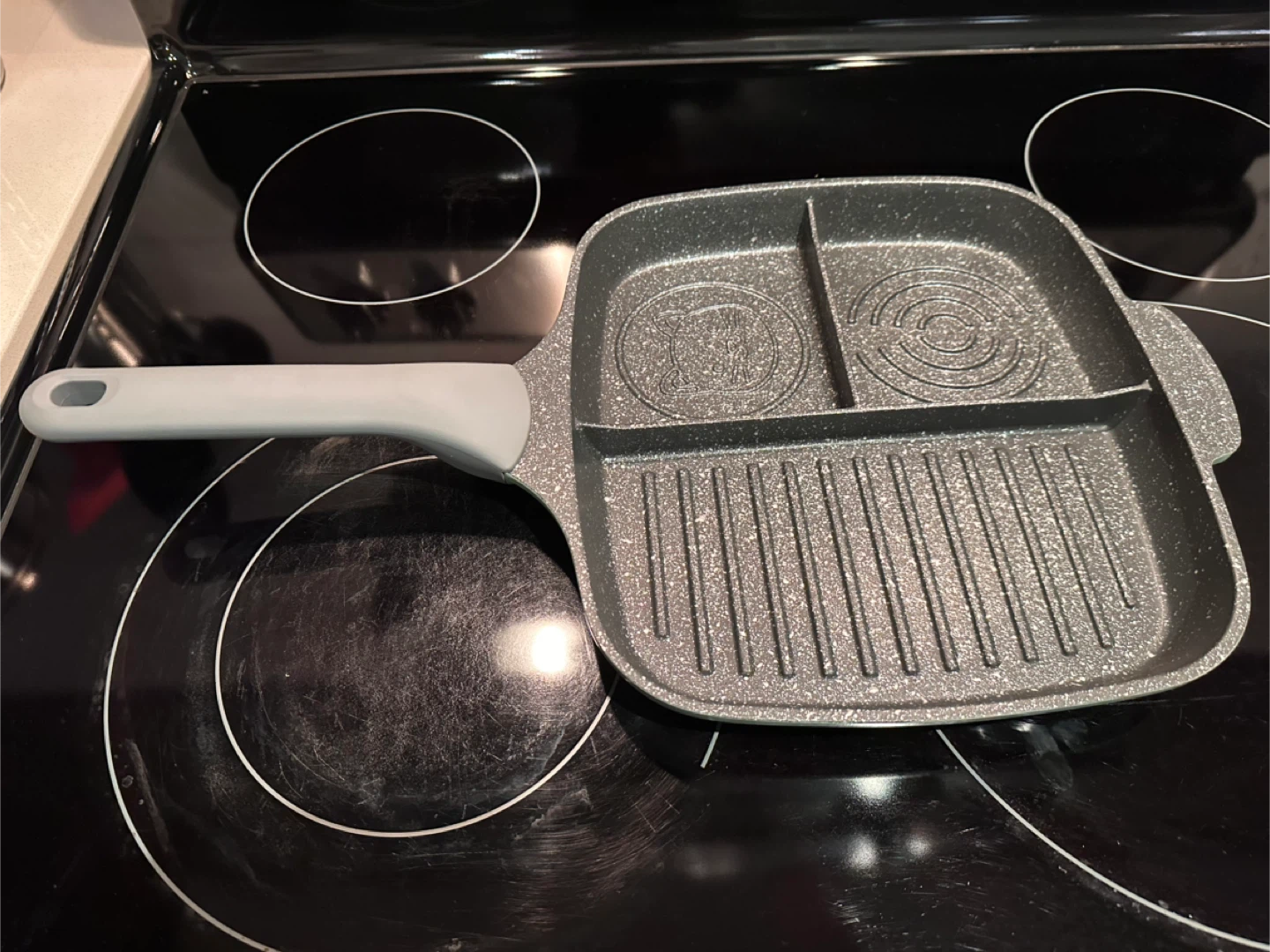 Divided Frying Pan