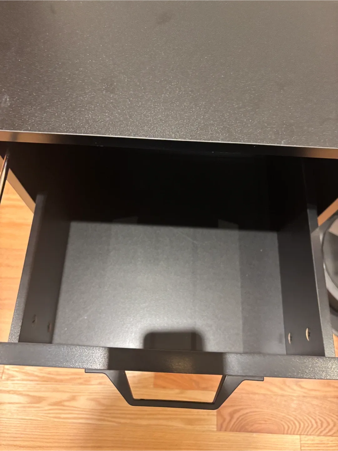 Rustic Brown High Bar Table with Metal Frame image indicator(5)