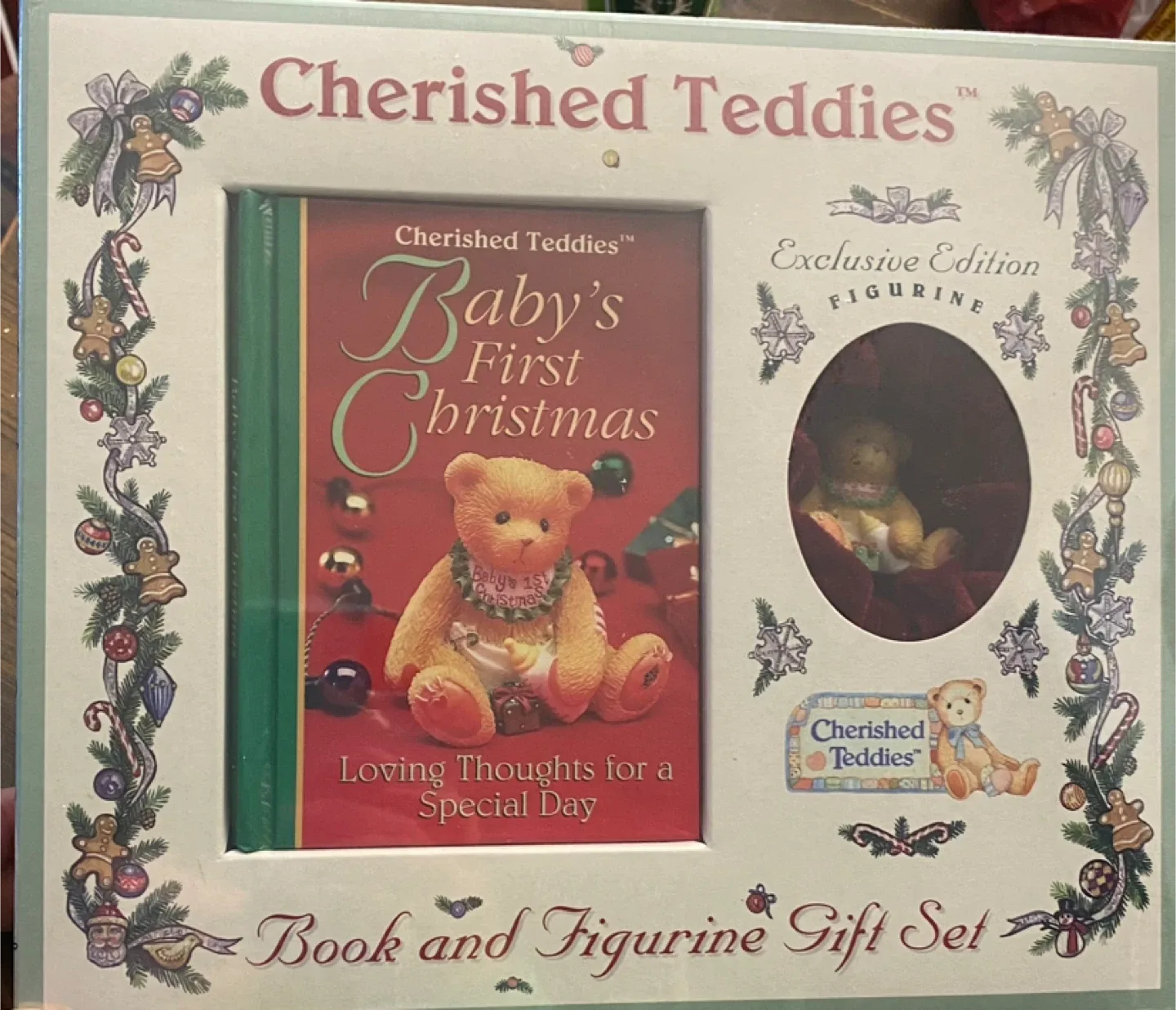 Cherished Teddies Baby's First Christmas Gift Set thumbnail