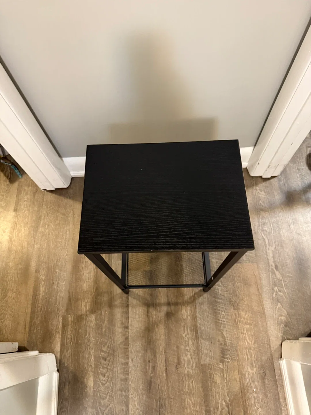 Black Wood Grain End Table image indicator(2)