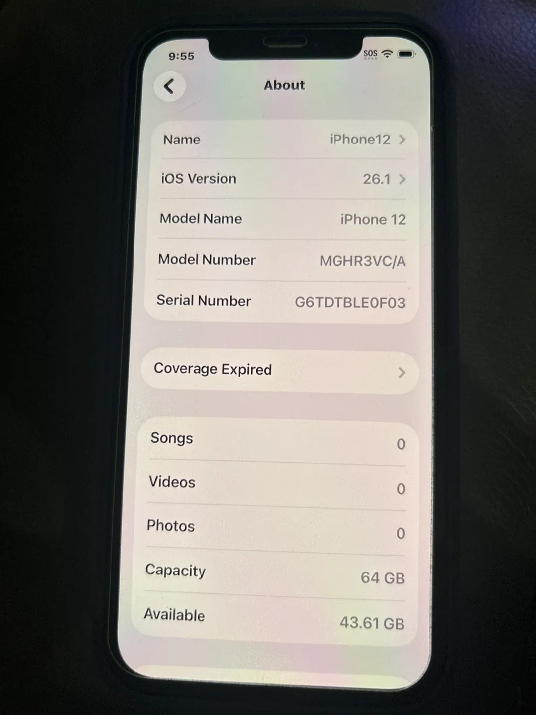 🥕iPhone 12 - 64GB - Blue image indicator(3)