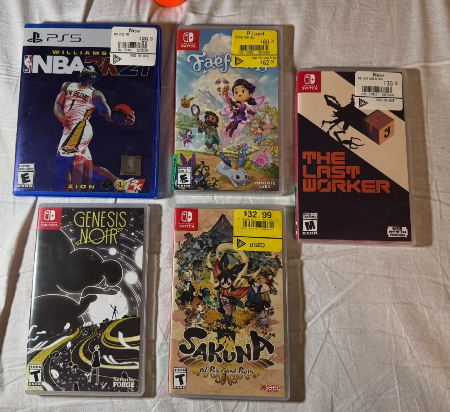 5 games PS5 Switch $30 for all thumbnail