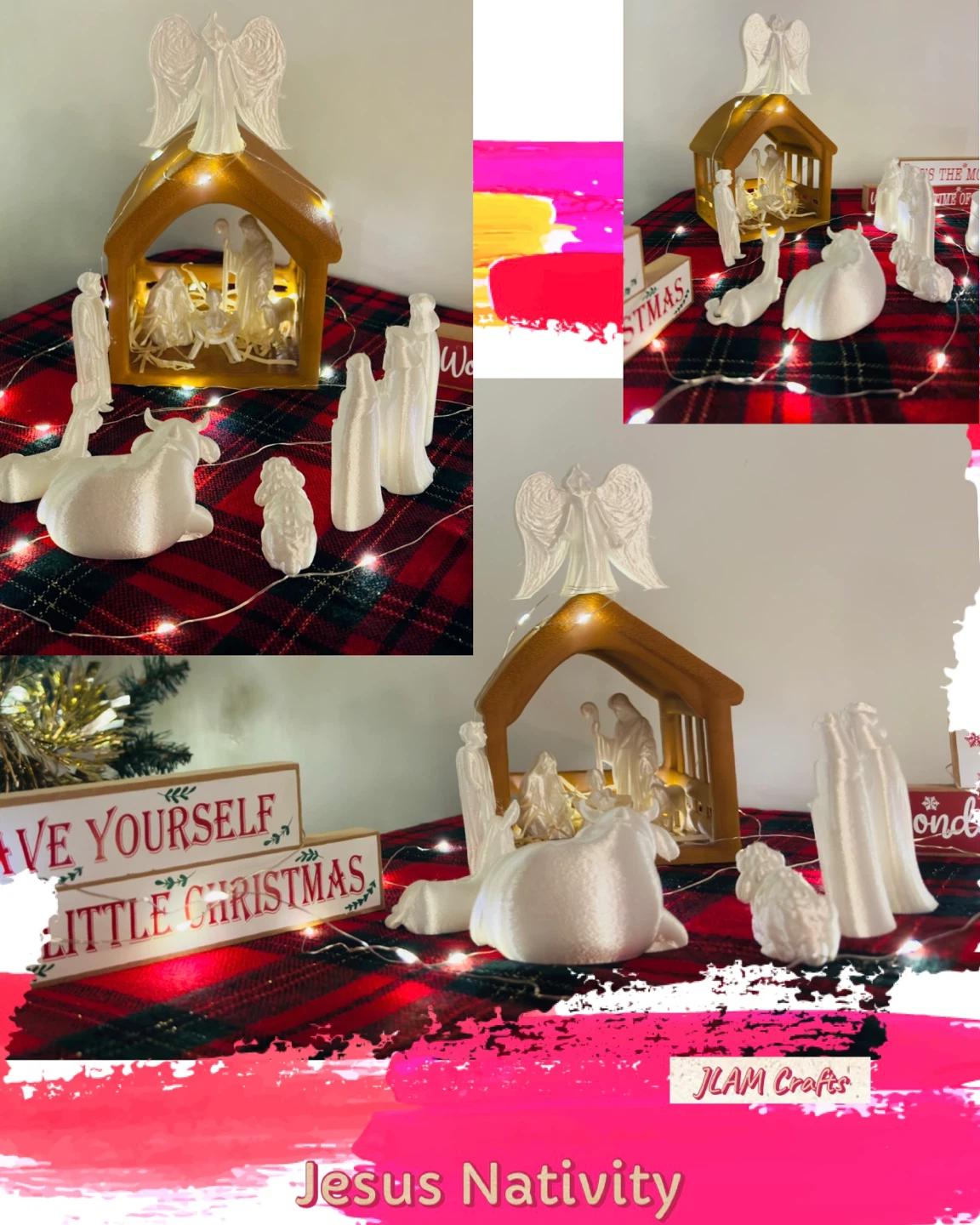 Jesus Nativity Scene 🎄🎅