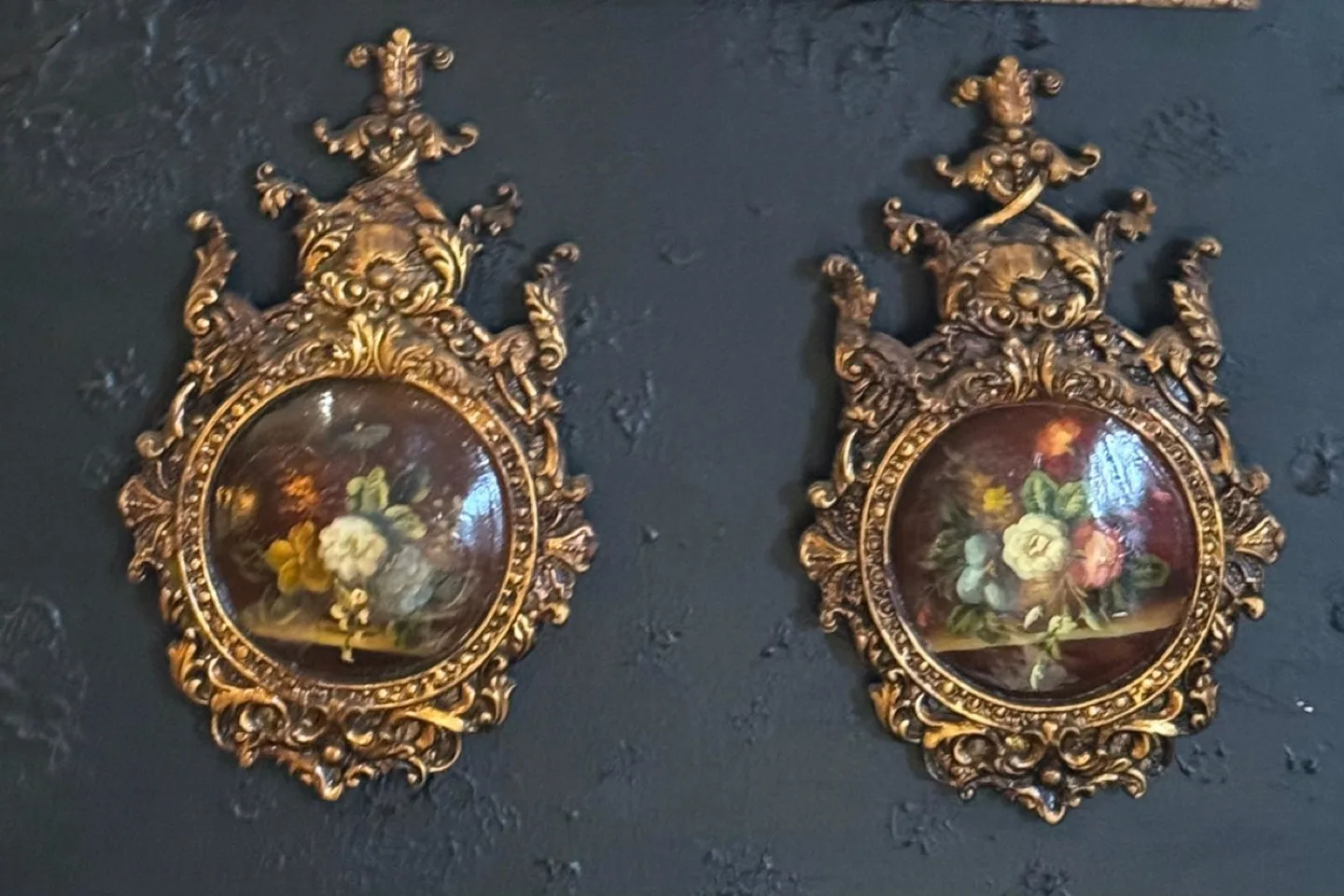 Vintage Ornate Framed Wall Art, set of six image indicator(4)