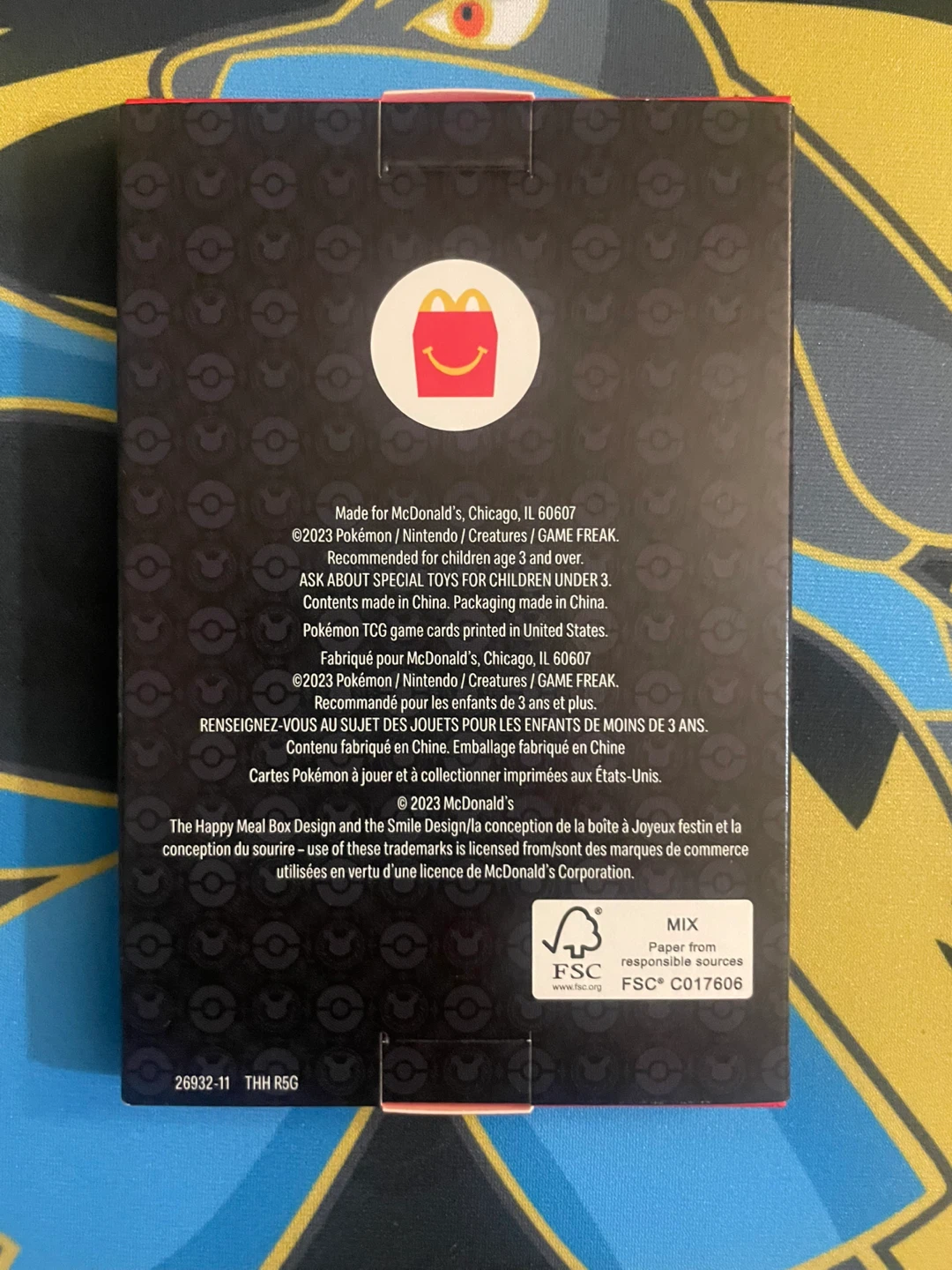 Pokemon Match Battle Cetitan Art McDonalds 2023 - photo 2