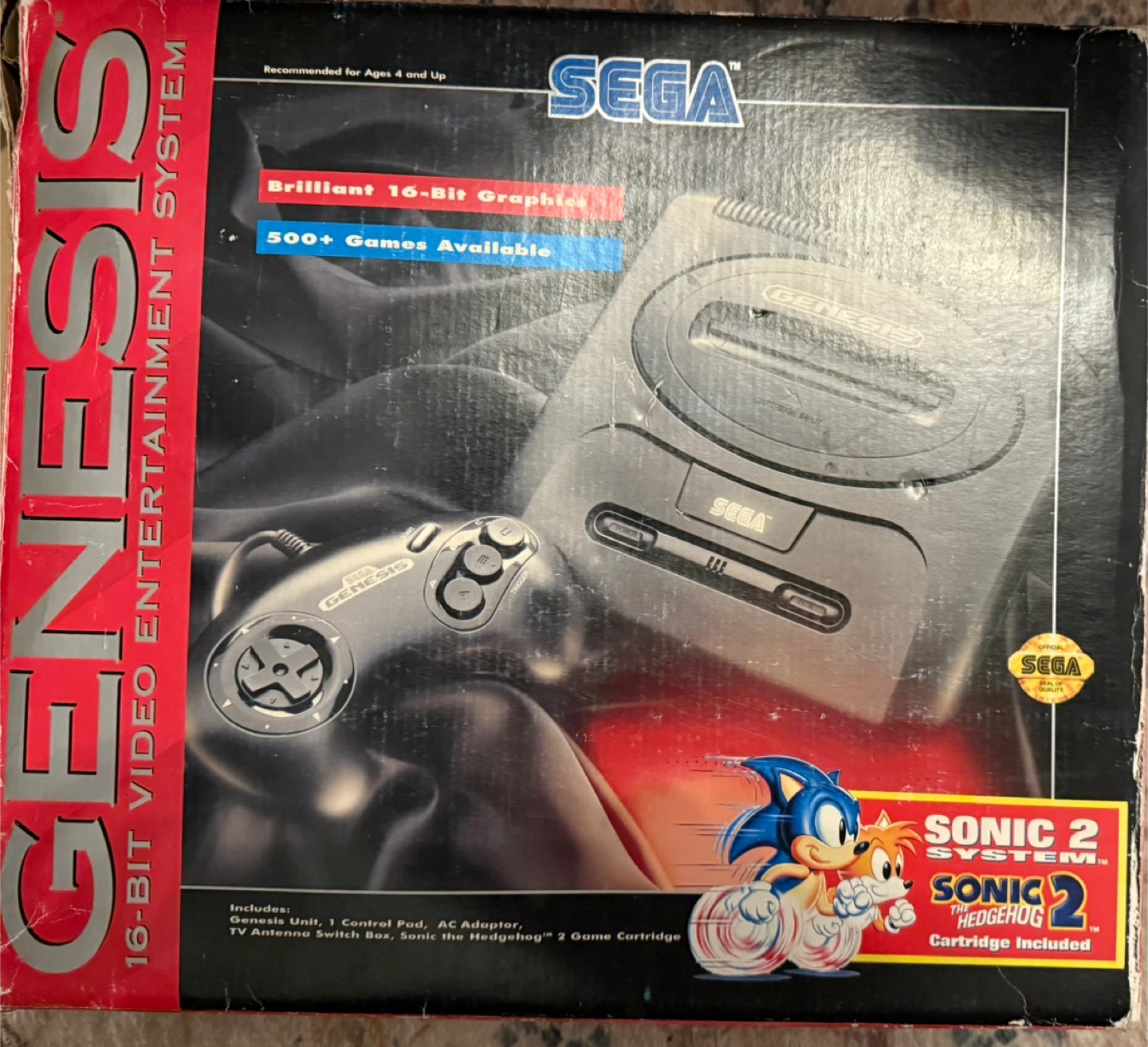Sega Genesis System with Games