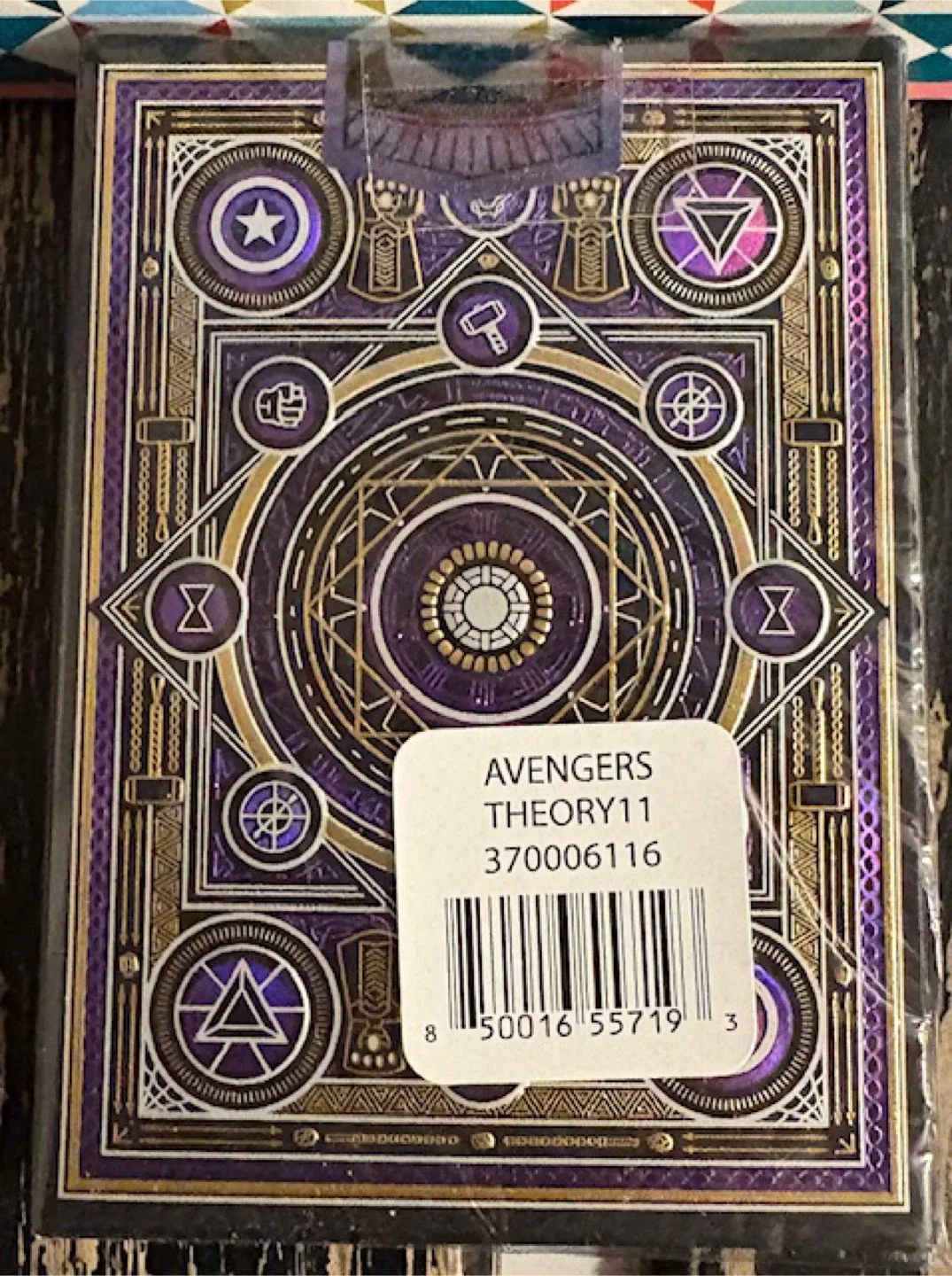 🤩Avengers Theory11 Playing Cards - New! image indicator(4)