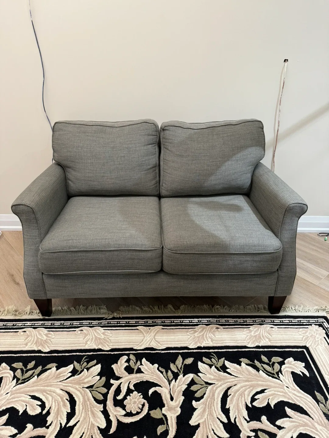 Sage Grey Loveseat Sofa image indicator(2)