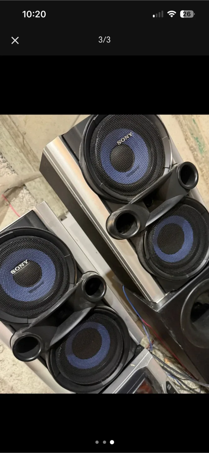 Sony Speakers image indicator(3)