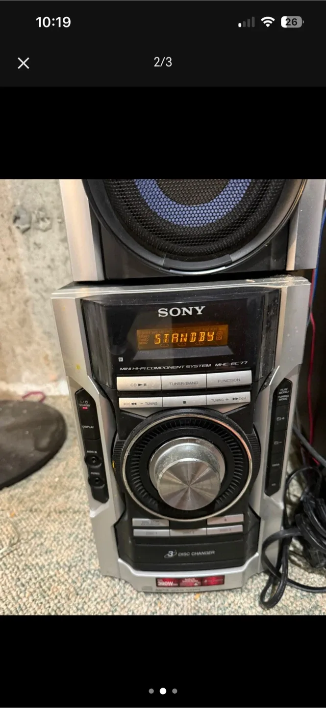 Sony Speakers image indicator(2)
