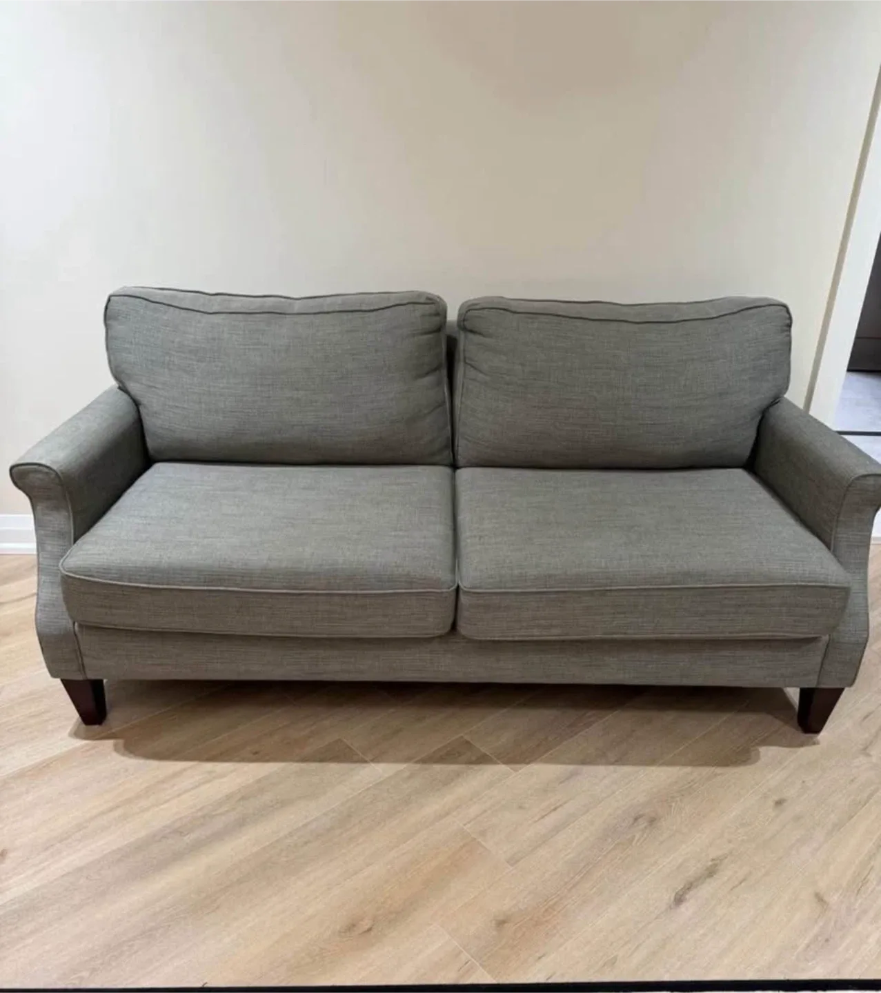 Sage Grey Sofa - Great Condition! image indicator(2)