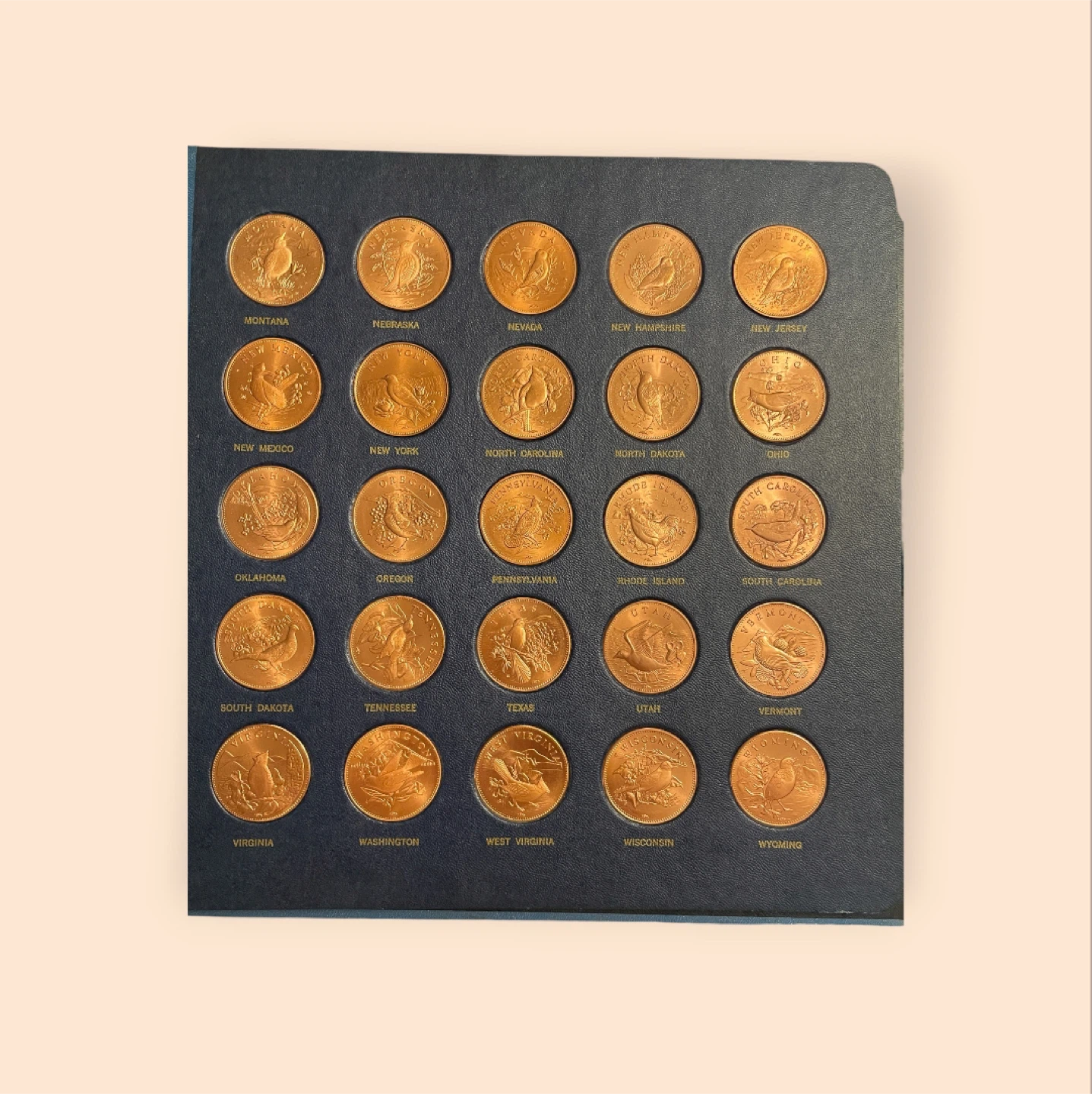 Official Wildlife of the United States Copper Mint Set - photo 2