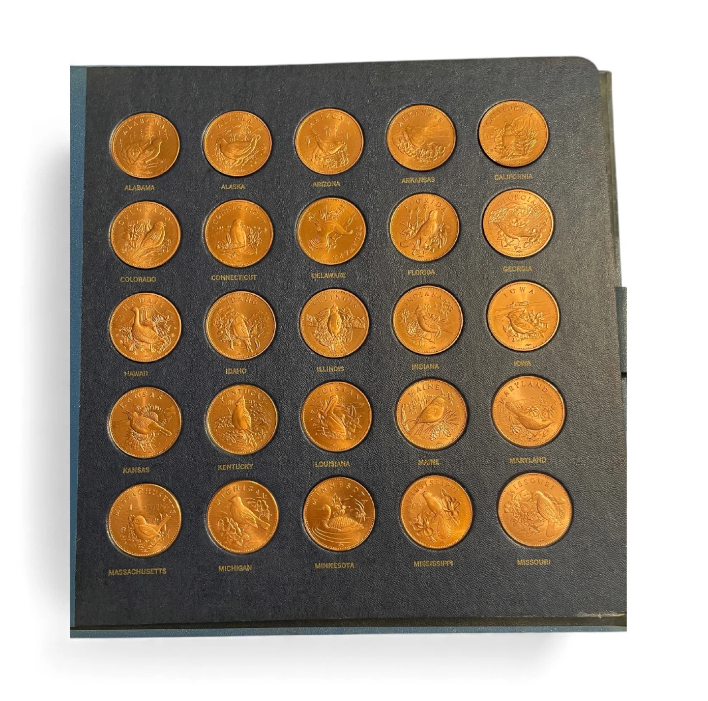 Official Wildlife of the United States Copper Mint Set - photo 3