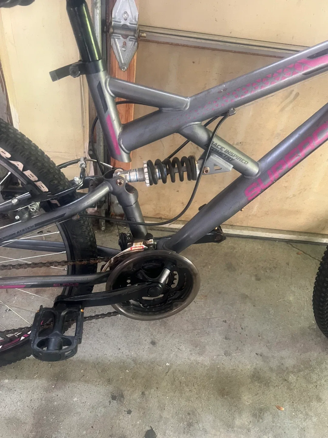 27.5 dual shock Supercycle Surge Mountain Bike image indicator(2)