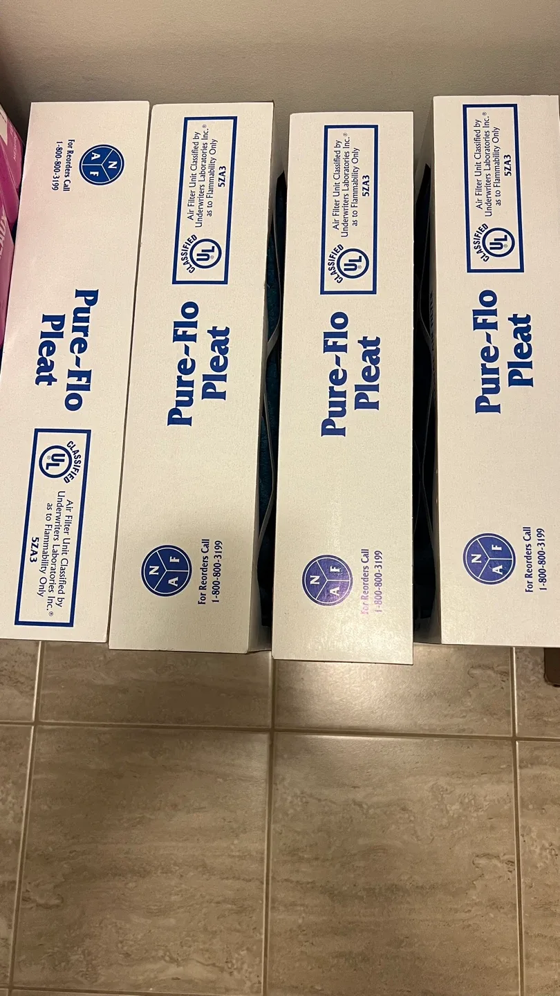 Pure-Flo Pleat NAF 30 Air Filter 16.45x18.5x3.78 image indicator(5)