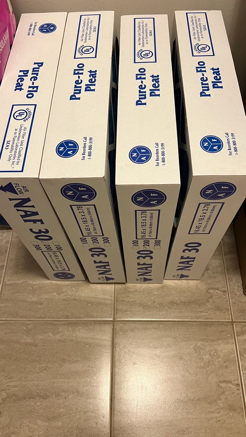 Pure-Flo Pleat NAF 30 Air Filter 16.45x18.5x3.78 image indicator(3)