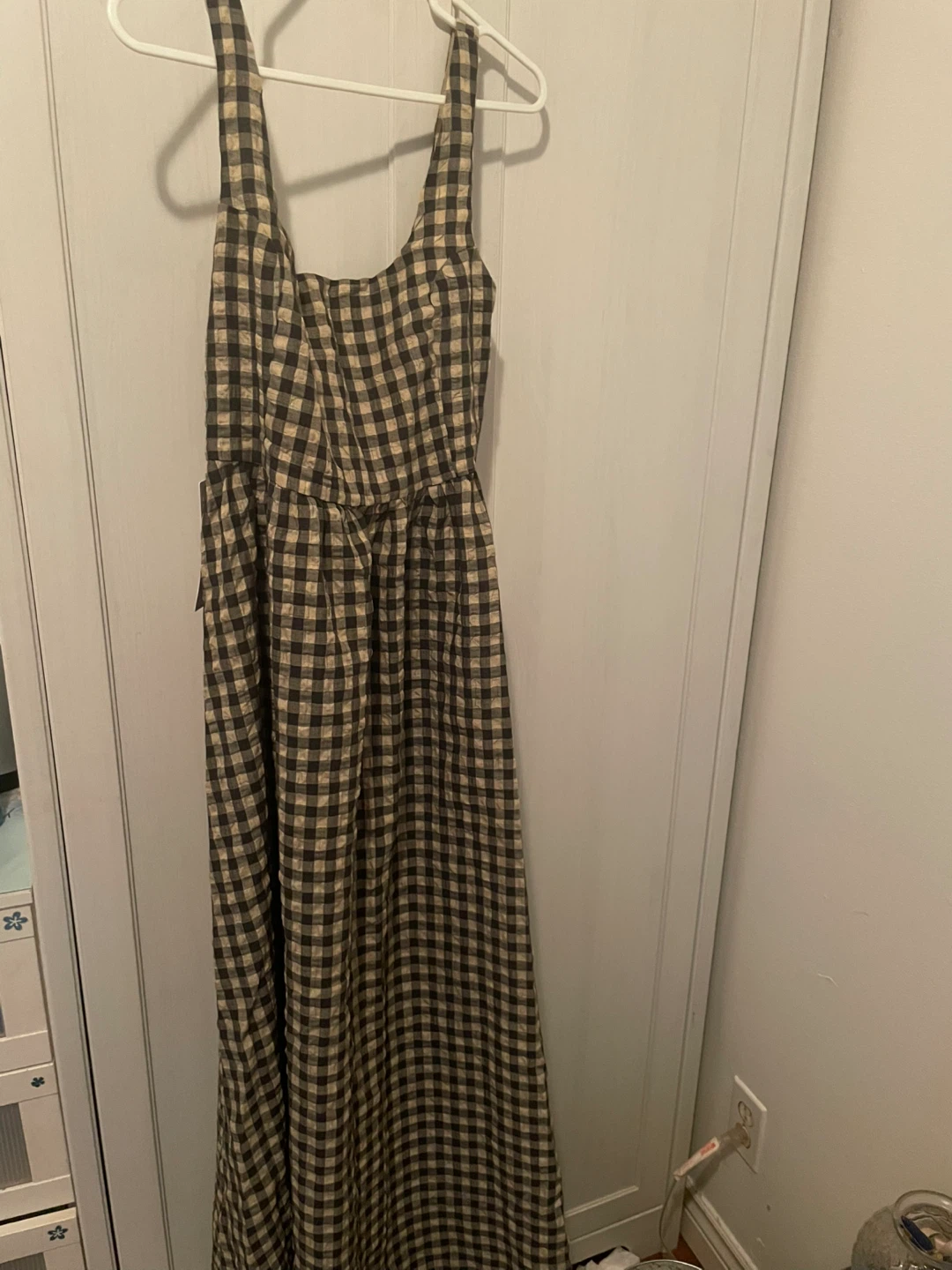 Cartmel Check Maxi Dress - US 8