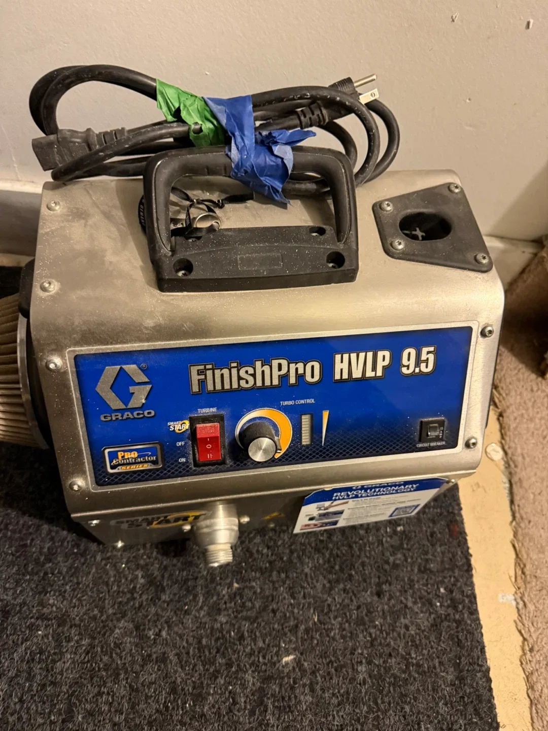 Graco FinishPro HVLP 9.5 Paint Sprayer