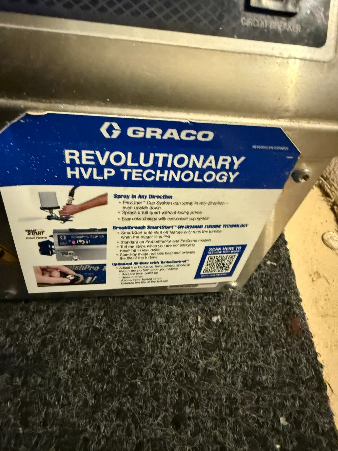 Graco FinishPro HVLP 9.5 Paint Sprayer image indicator(5)