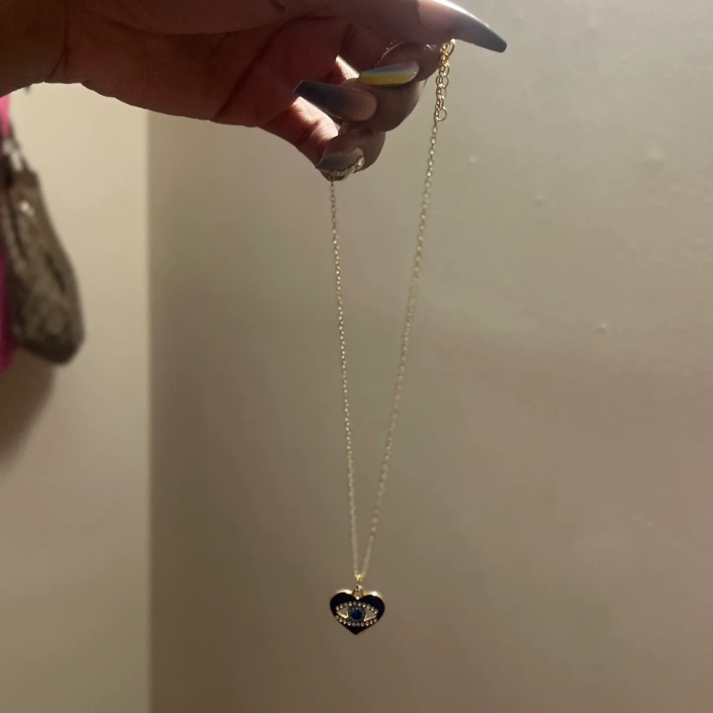 14K Gold Heart Necklace image indicator(3)