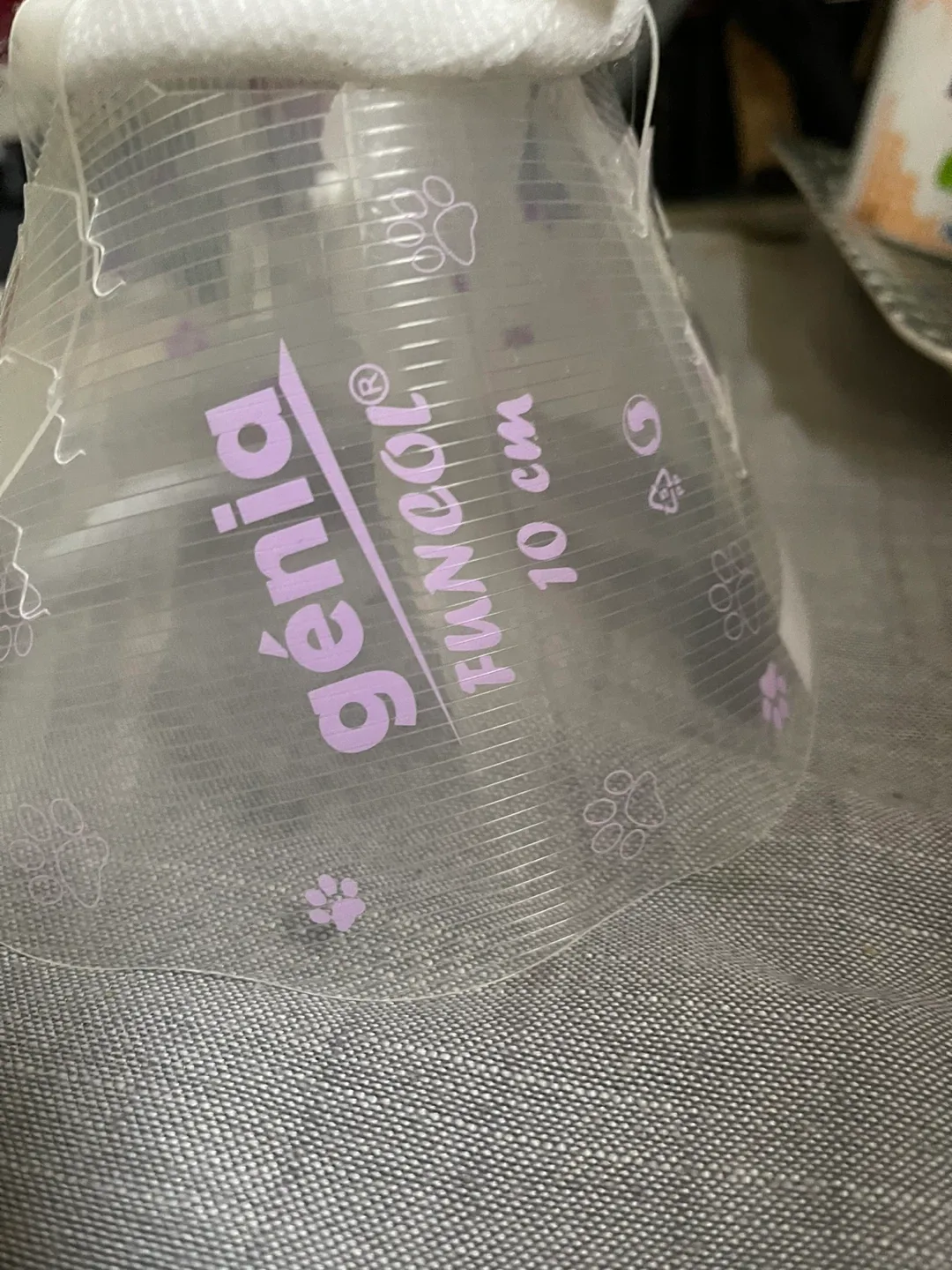 FUNCOL Genia 10cm Pet 🐈🐕recovery Cone Collar image indicator(2)