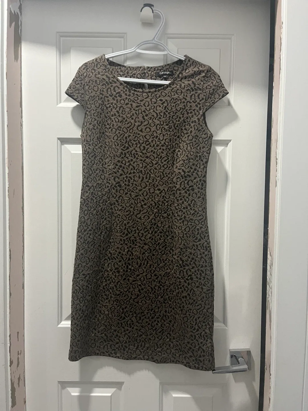 George Brown & Black Animal Print Dress image indicator(2)