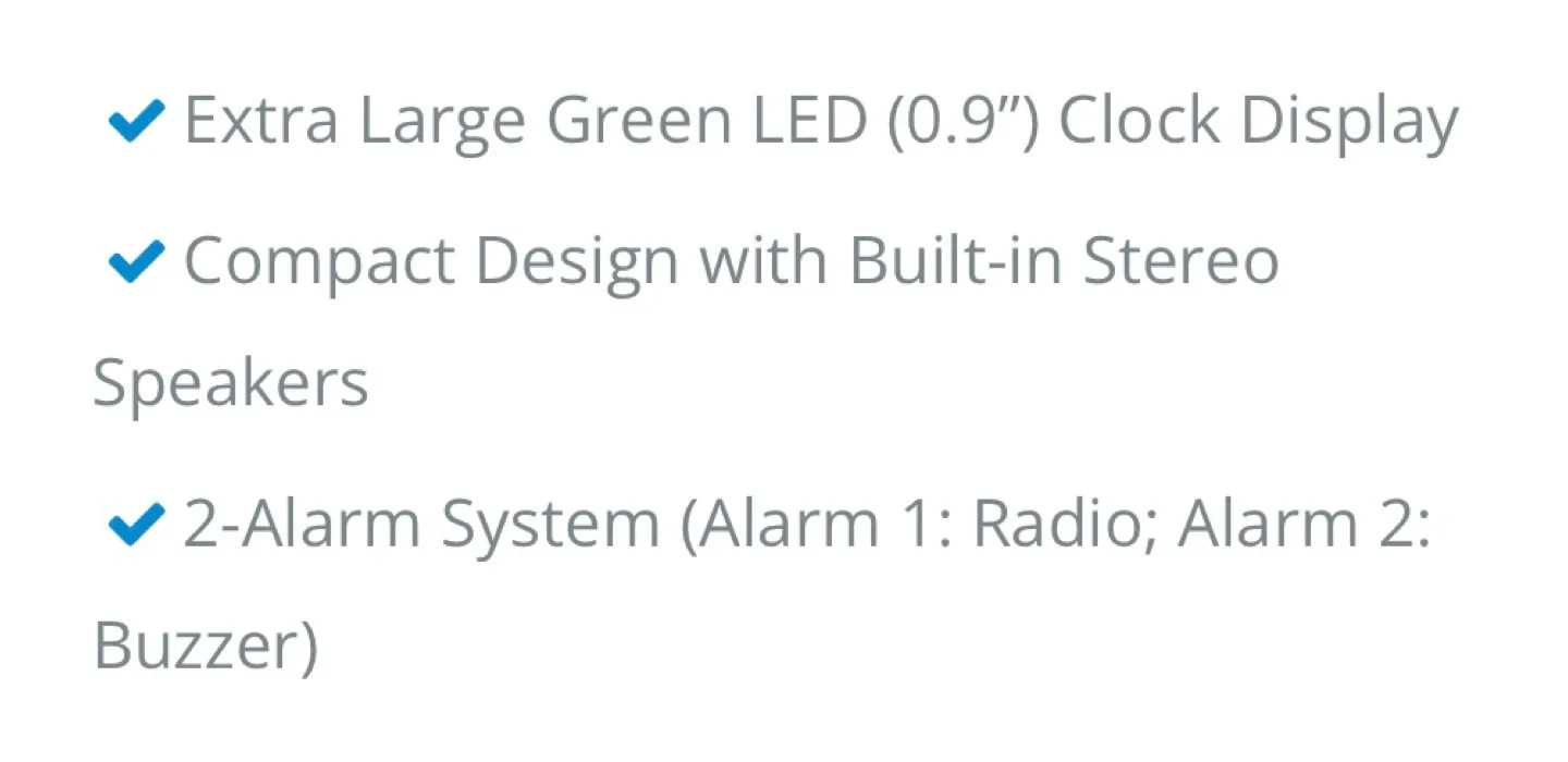 Panasonic RC-7200 FM-AM Clock Radio image indicator(5)