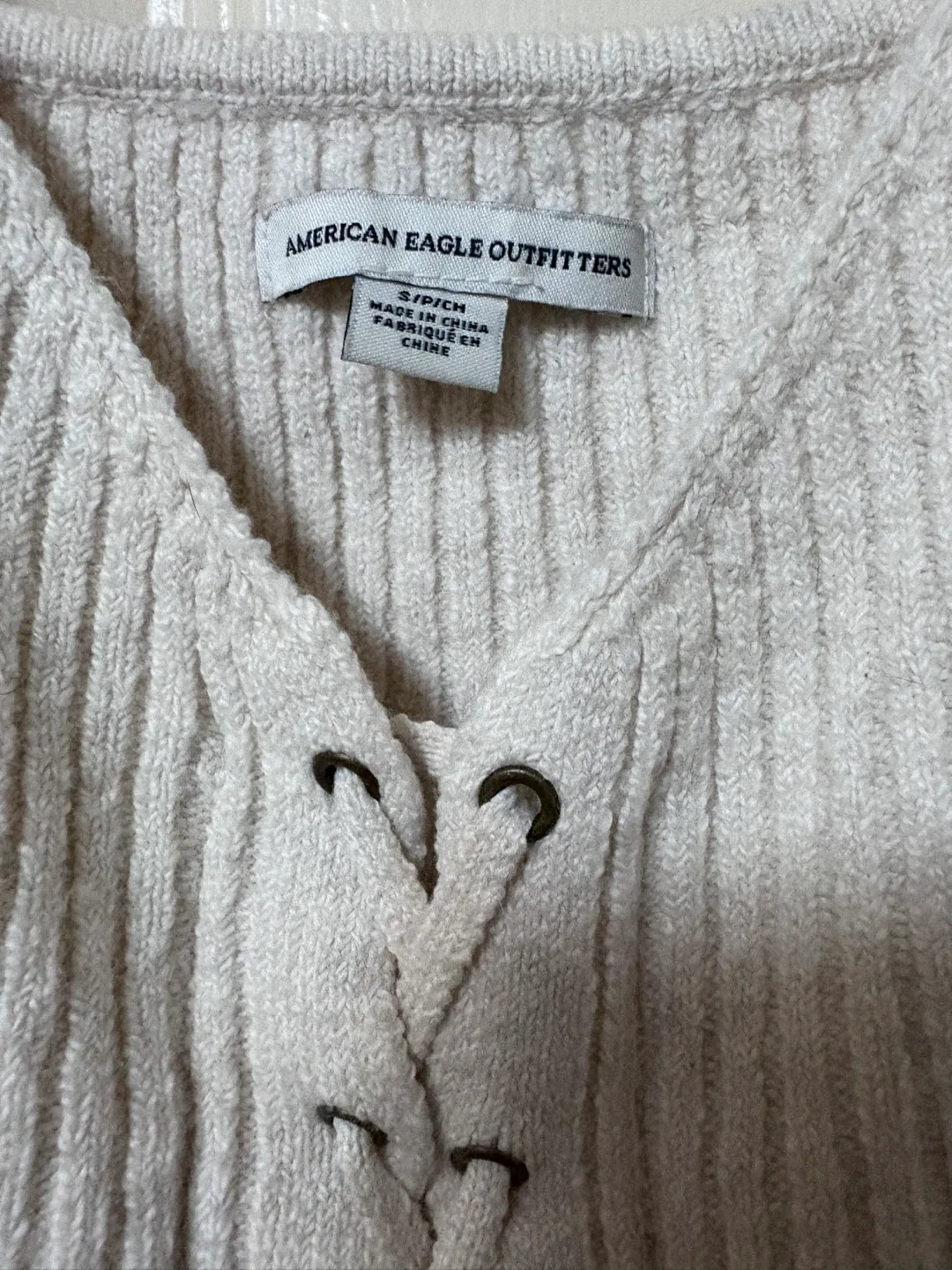 American Eagle Ribbed Tank Top - Sz S image indicator(3)