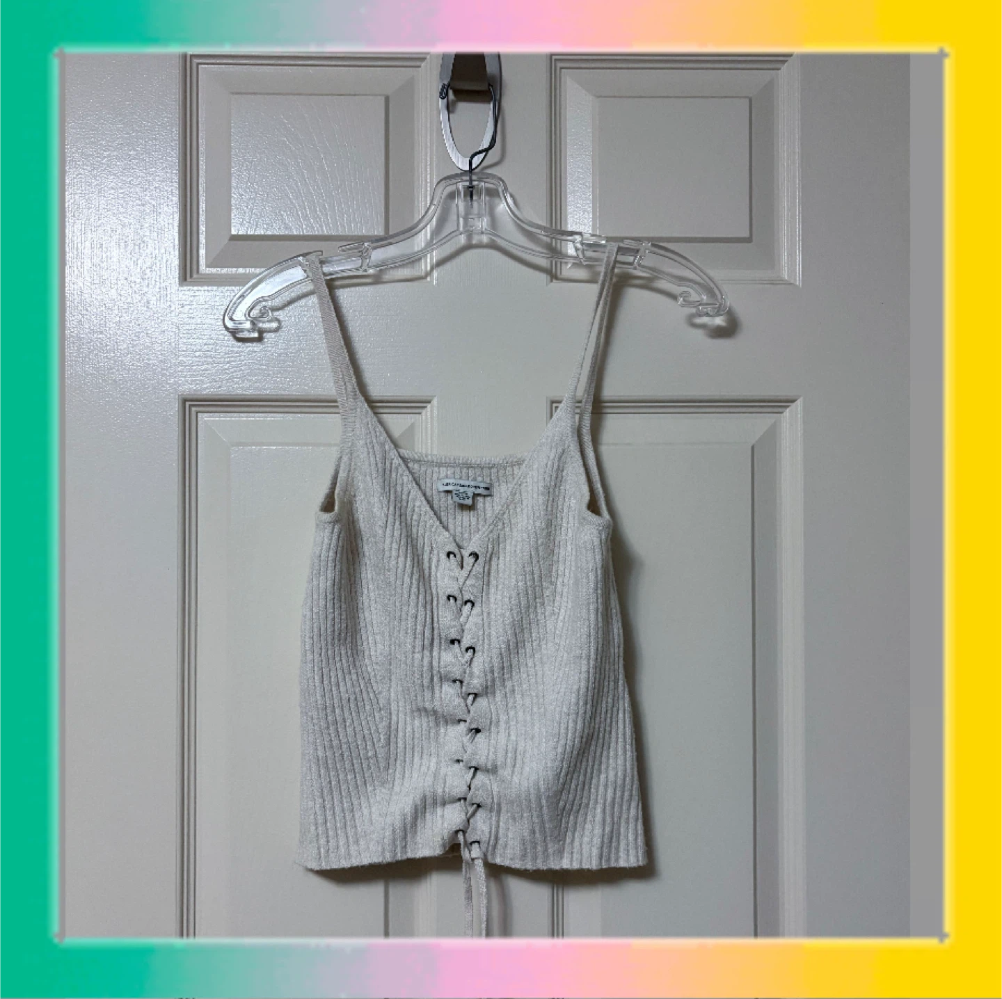 American Eagle Ribbed Tank Top - Sz S