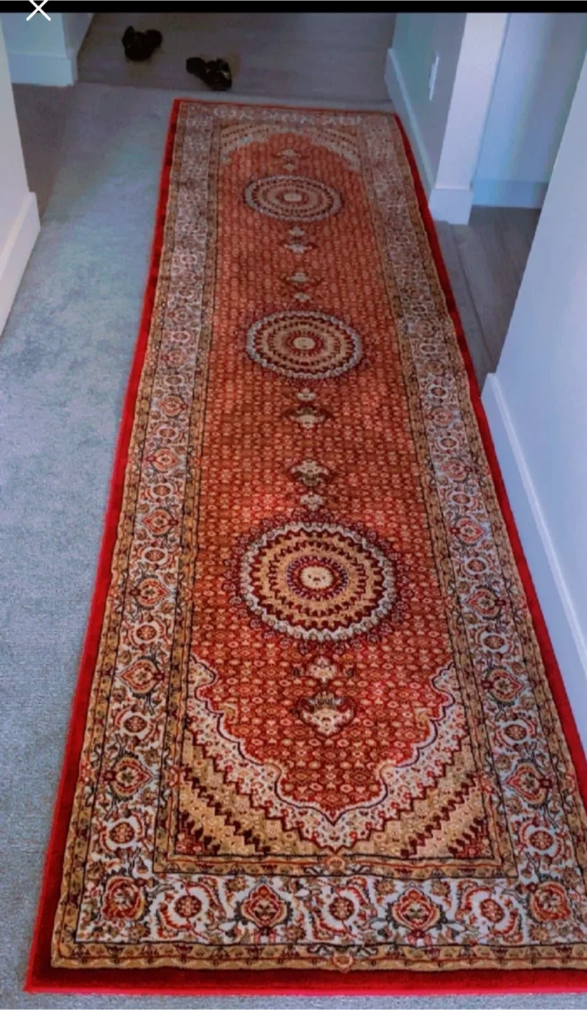 Red Patterned Rug image indicator(5)