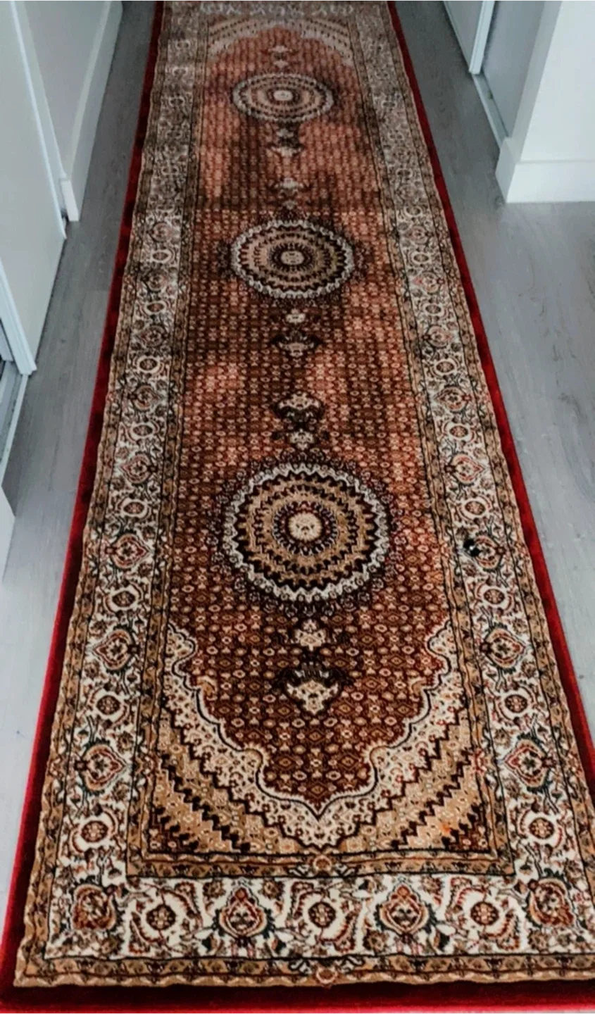 Red Patterned Rug image indicator(3)