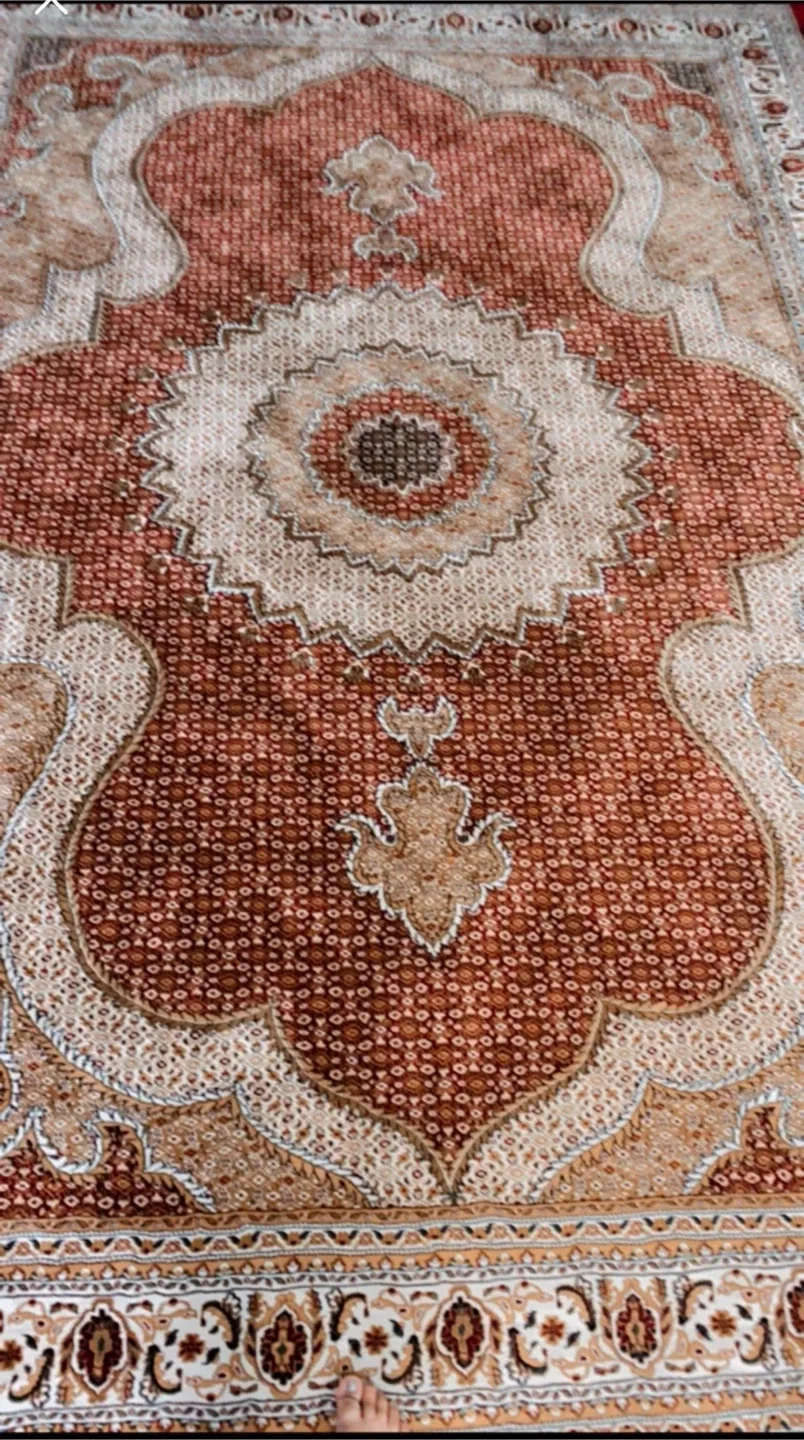 Red Patterned Rug image indicator(4)