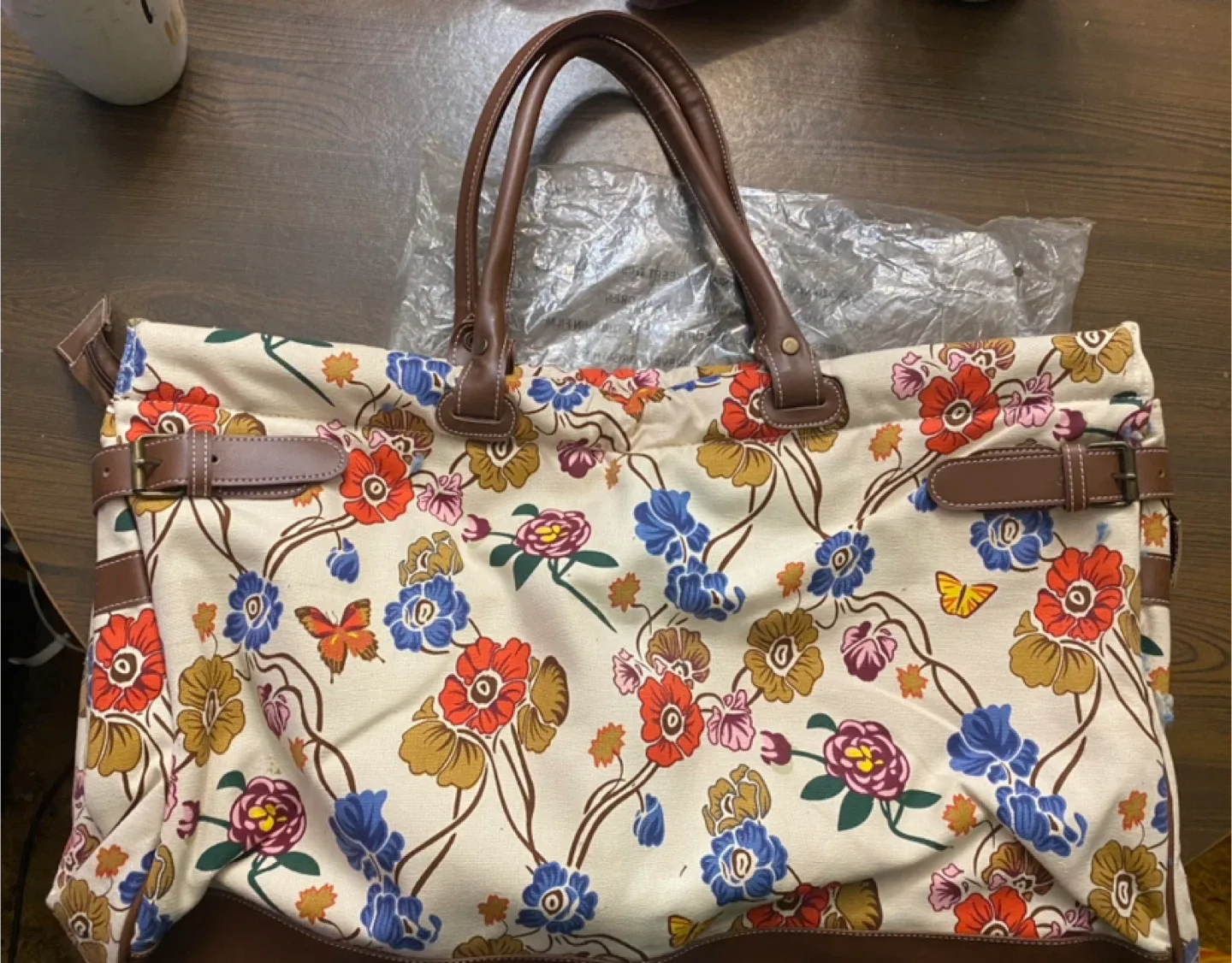 Floral Weekender Bag thumbnail