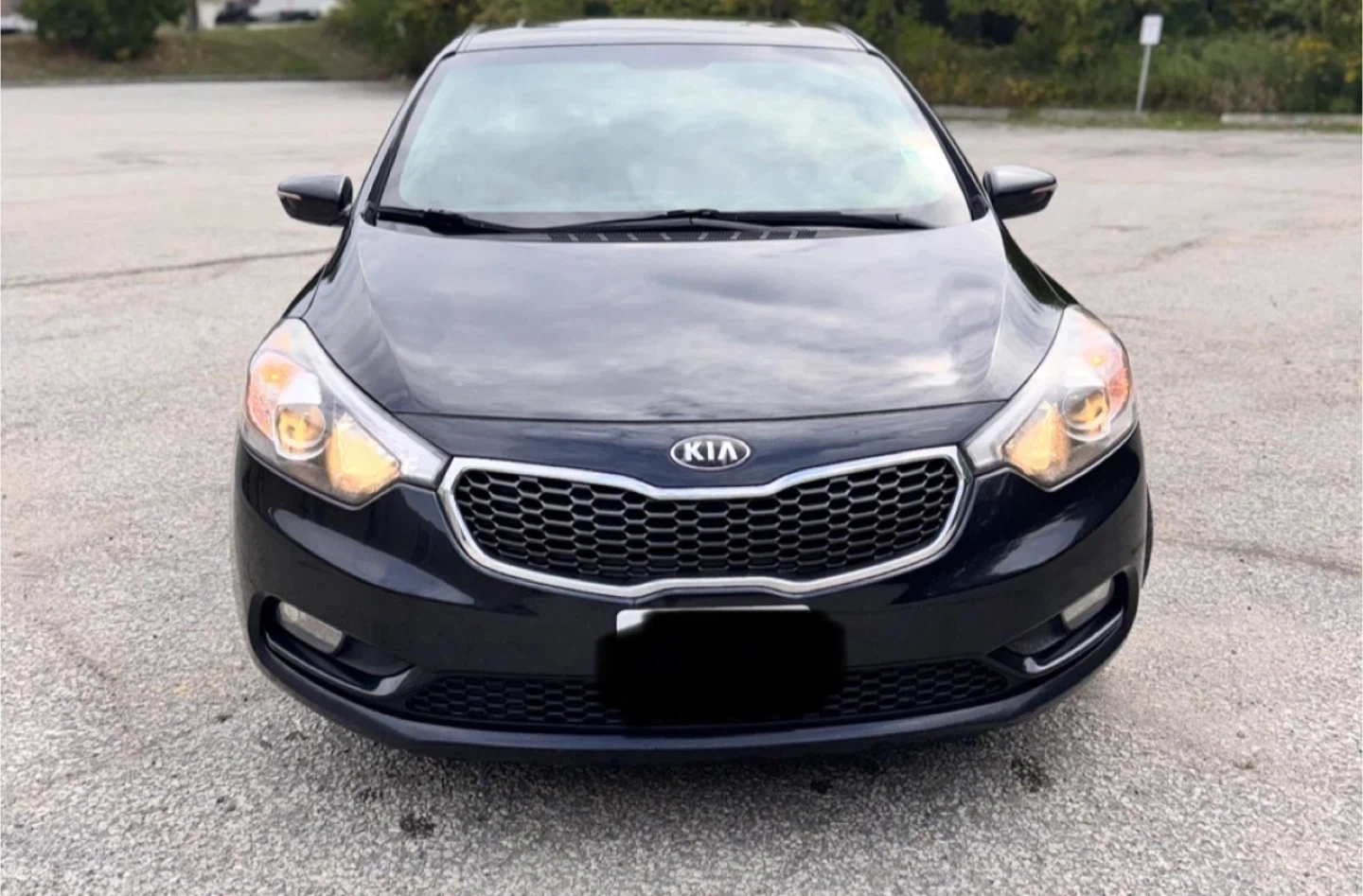 Kia Forte - Black Sedan