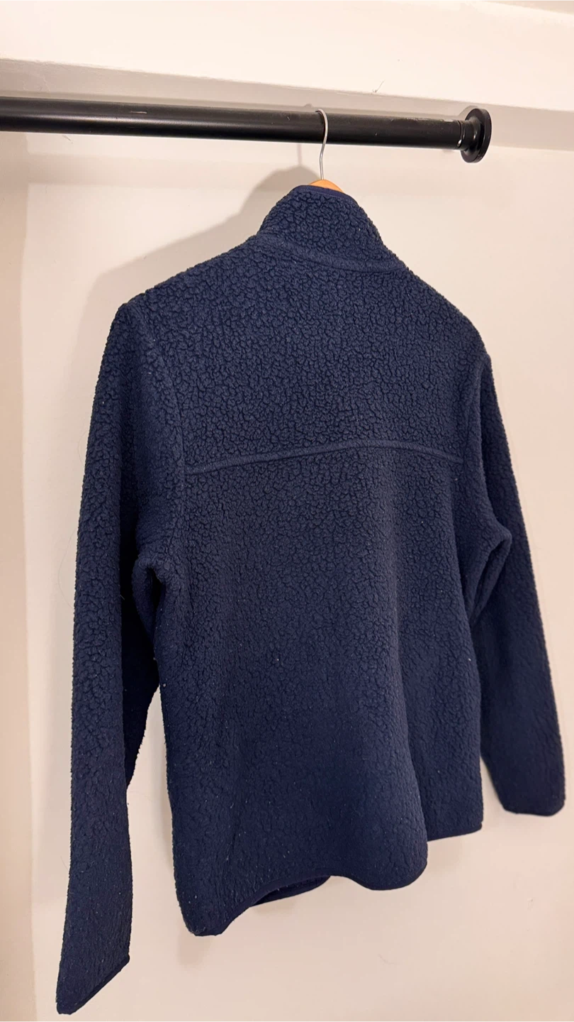 Patagonia Women’s Retro Pile Fleece Jacket - Navy, Size M - photo 2