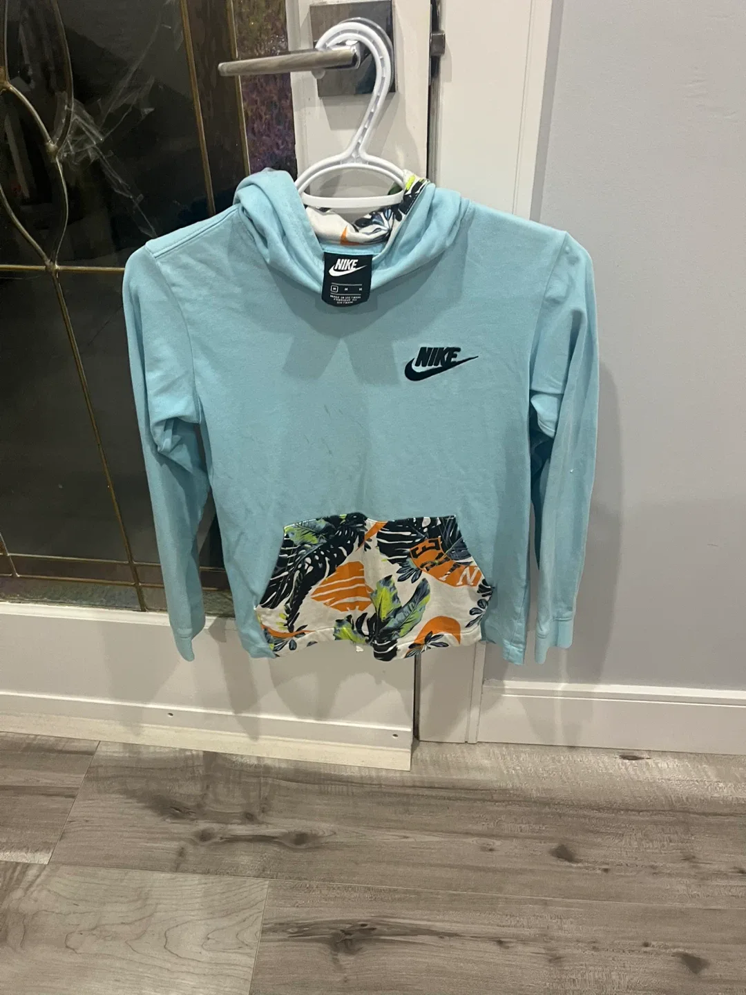 Nike Hoodie - Light Blue, Size M image indicator(2)
