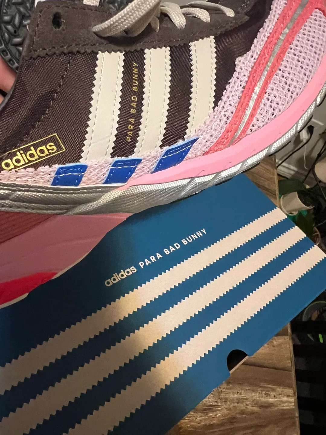 Bad Bunny Adidas Adizero SL 72  Brown Clear Pink image indicator(3)