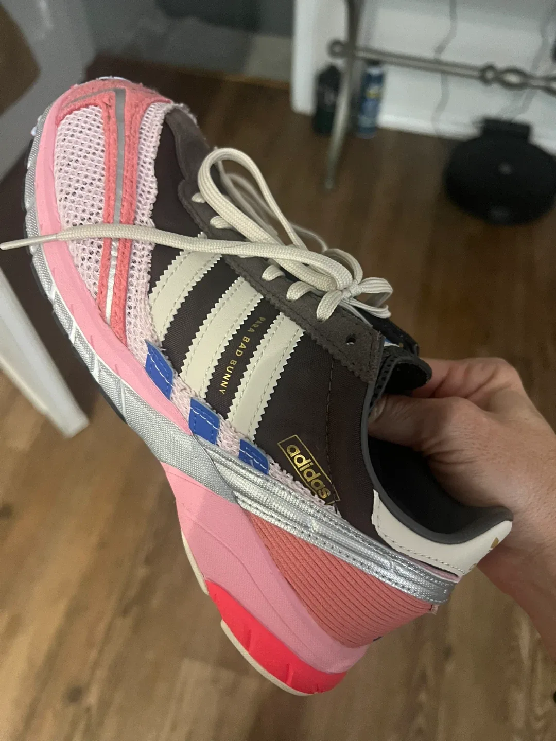 Bad Bunny Adidas Adizero SL 72  Brown Clear Pink image indicator(7)