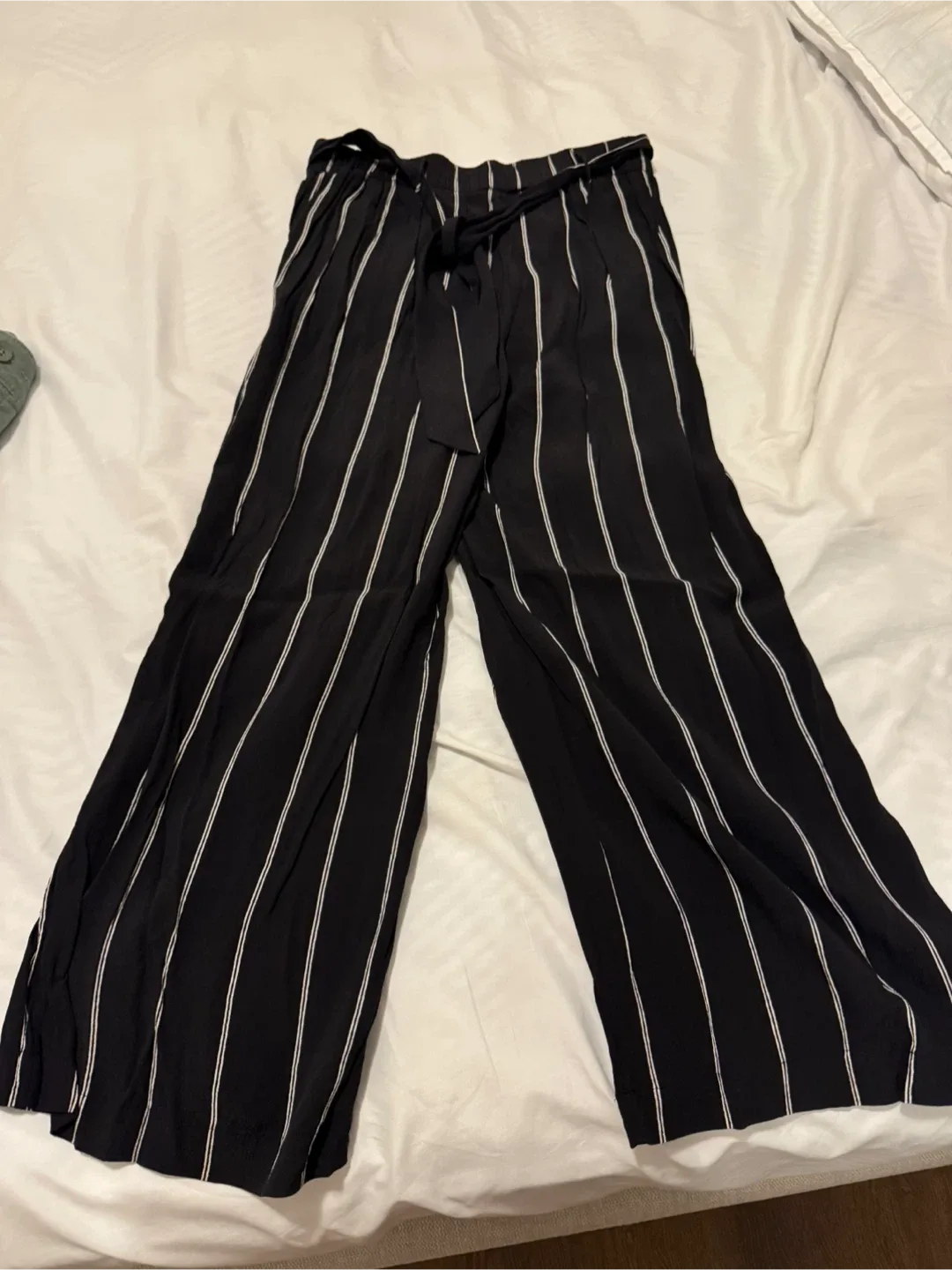 Wilfred Wide Leg Striped Pants - Size M image indicator(3)