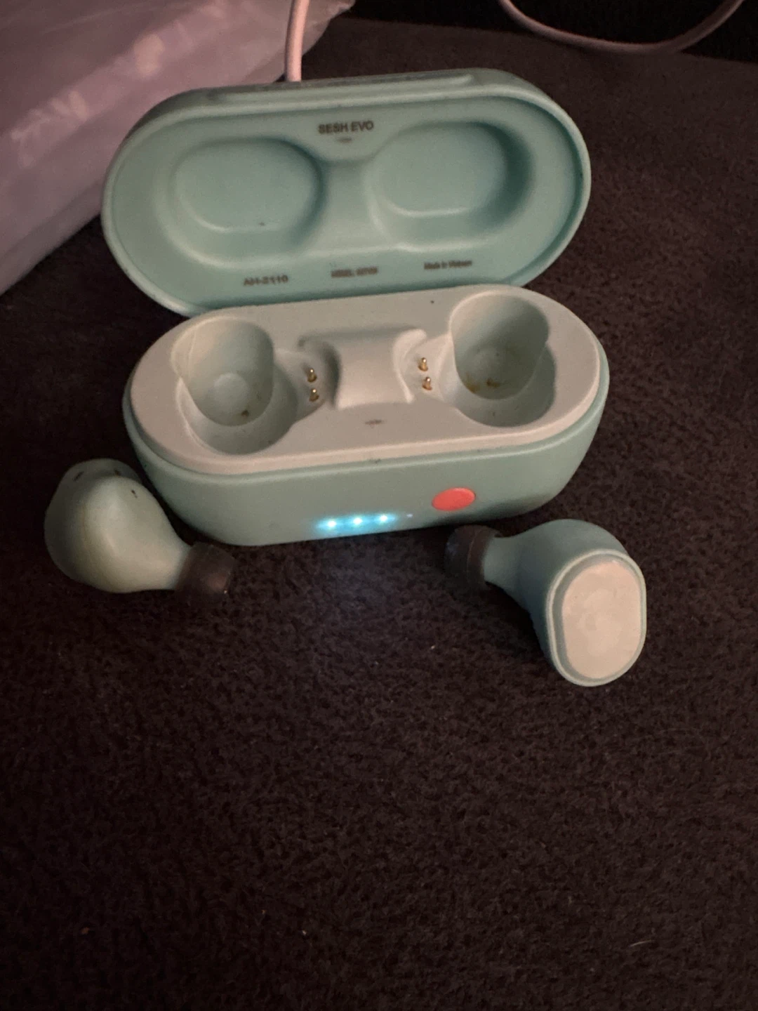 🥕Skullcandy Sesh Evo Wireless Earbuds mint colour - photo 3