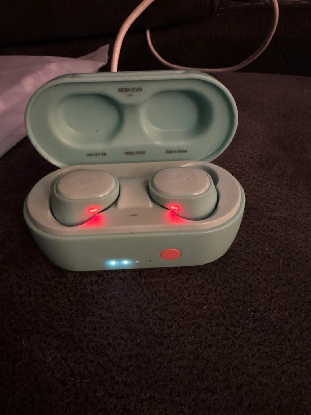 🥕Skullcandy Sesh Evo Wireless Earbuds mint colour - photo 2