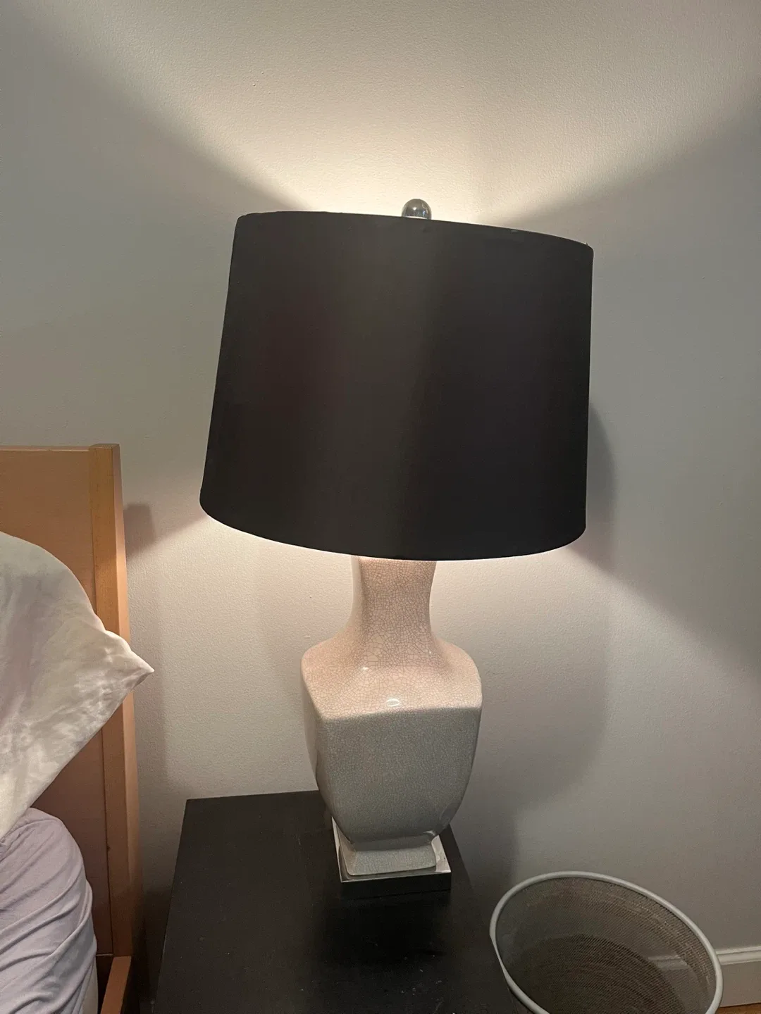 Table Lamp with Black Shade image indicator(2)