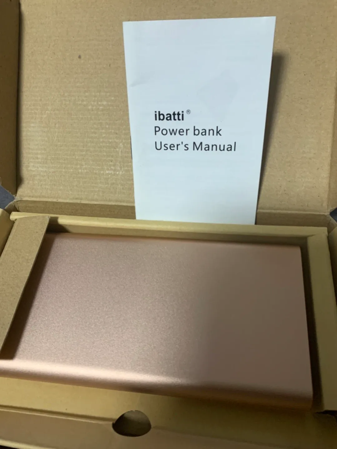 ibatti Power Bank - Rose Gold image indicator(4)