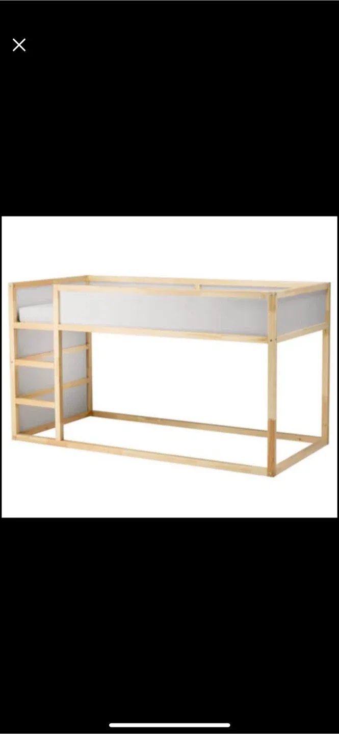 IKEA Kura reversible bed +tent+ mattress image indicator(4)