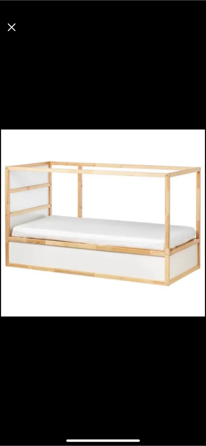 IKEA Kura reversible bed +tent+ mattress image indicator(3)