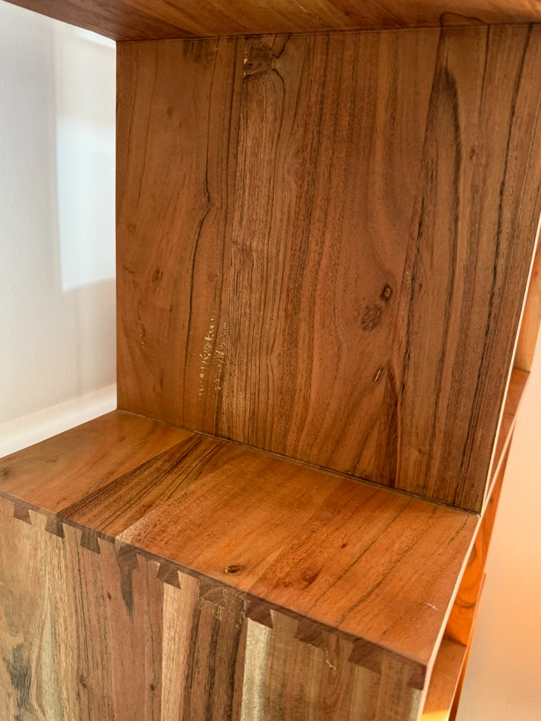 Moving sale!!   Set of two Wooden Cube Bookshelves Shelves - photo 4