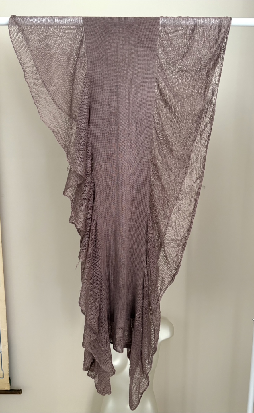 Lavender 🪻Knit Shawl/Scarf - photo 4