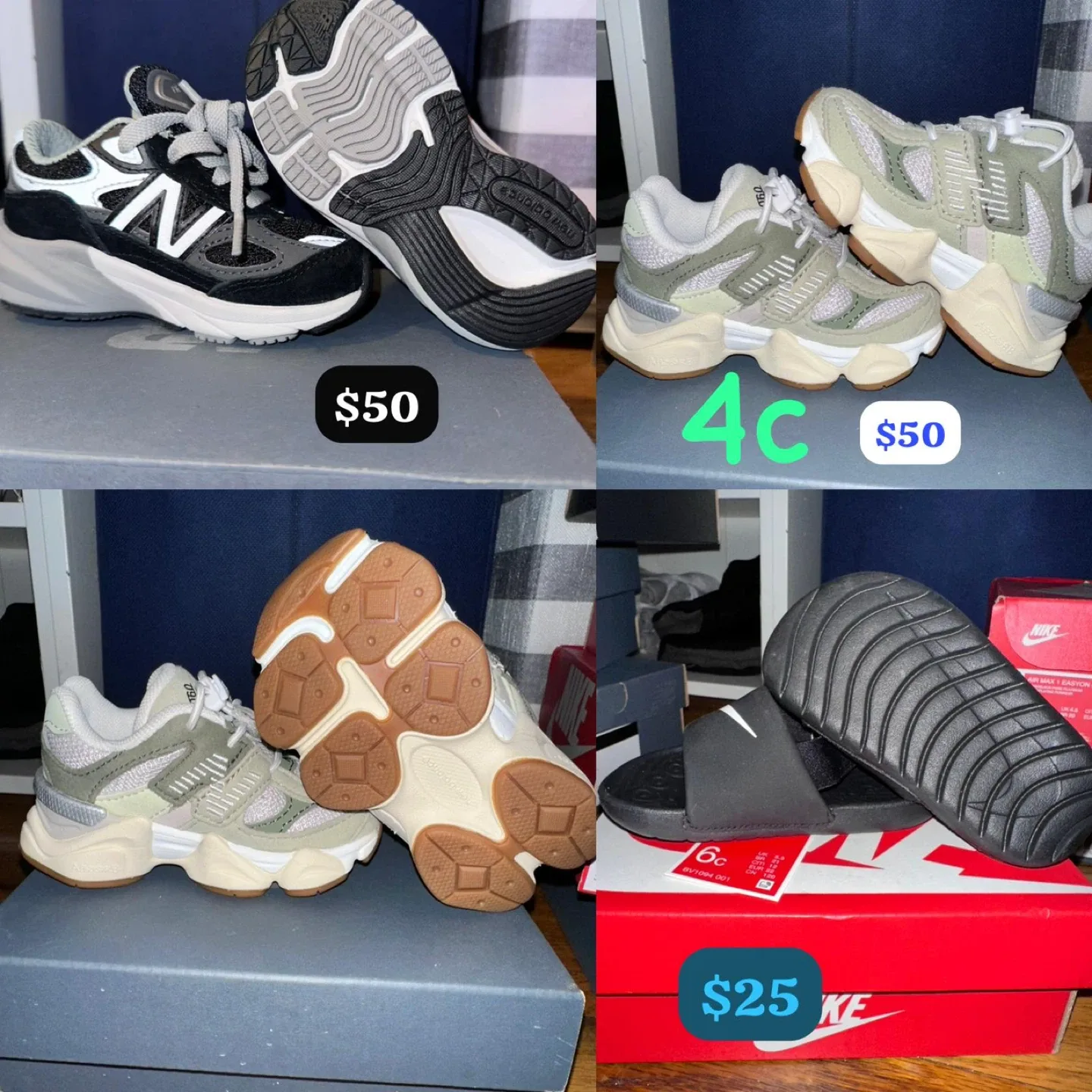 New Balance Kids' Shoes - Assorted Styles & Sizes image indicator(3)