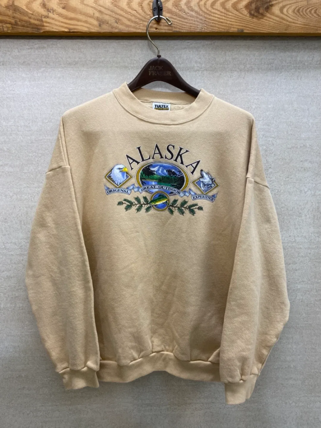 Vintage Tultex Alaska Graphic Crewneck - XL