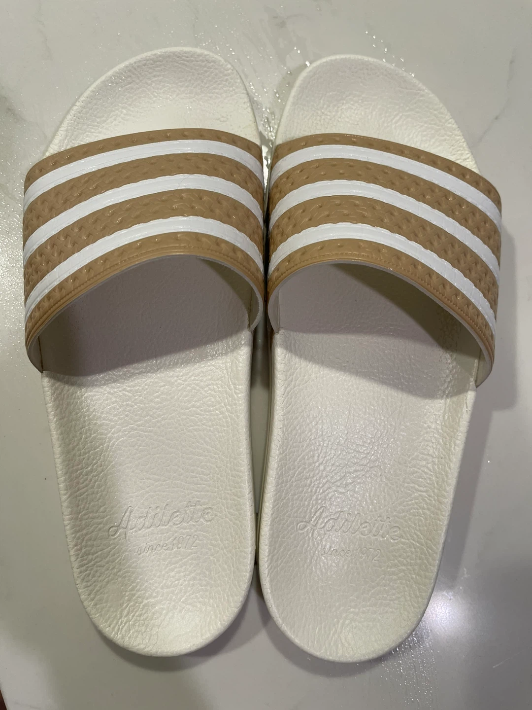 Adidas Adilette Slides - Size 8